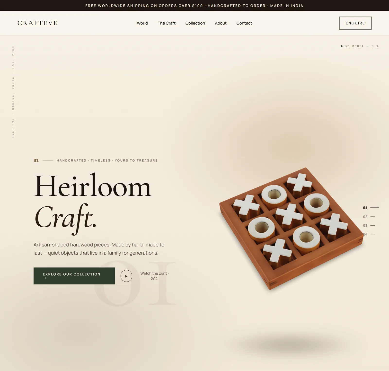 CraftEve — e-commerce
